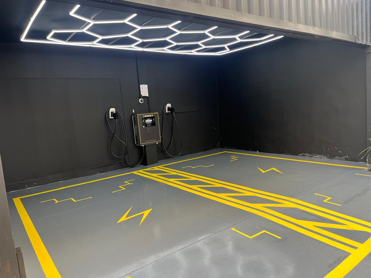 Infraestrutura de recarga elétrica executada pela Fesper